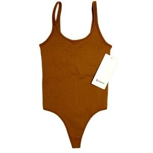 Lululemon Ebb to street bodysuit size 14